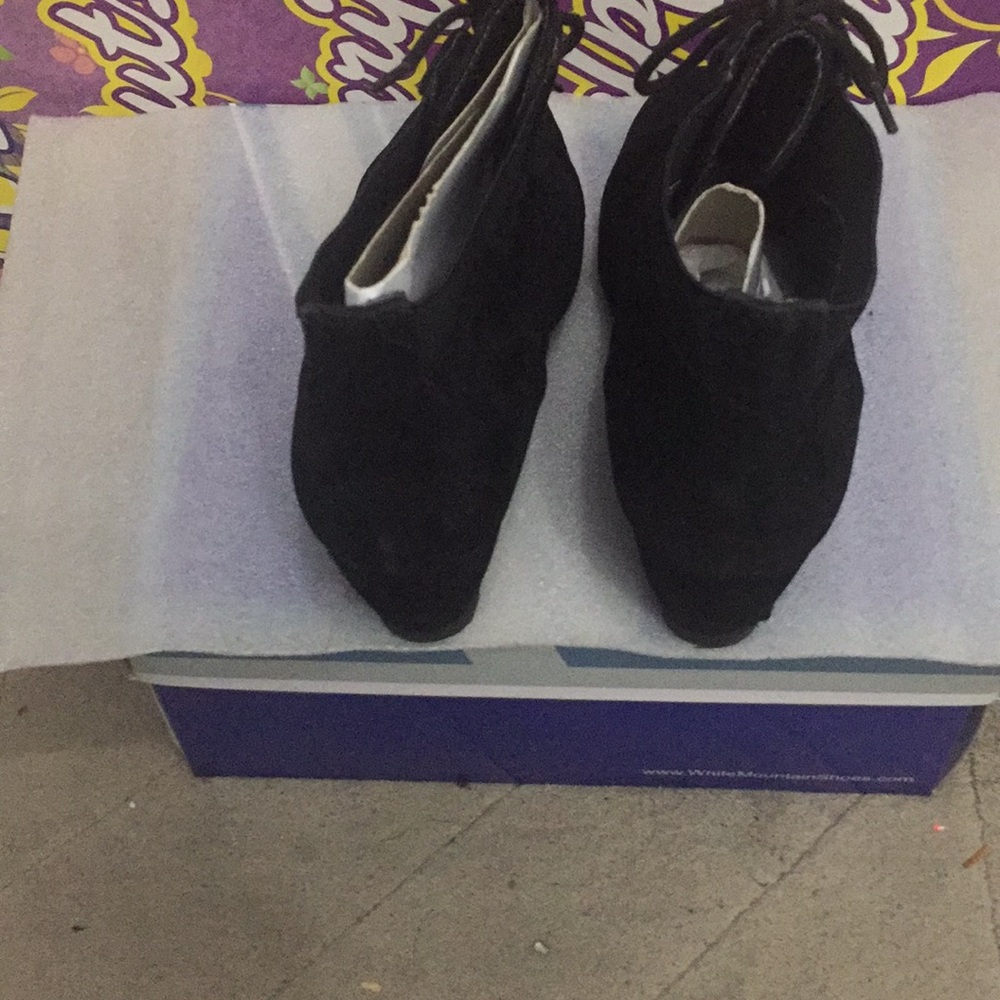 Nice Faux Suede Booties - image 3